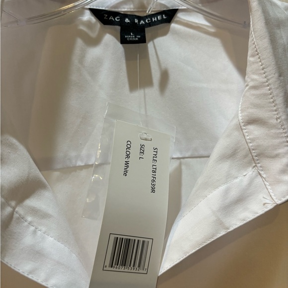 #42 Zac & Rachel White Blouse - Picture 4 of 4